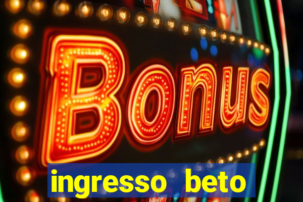 ingresso beto carrero com desconto